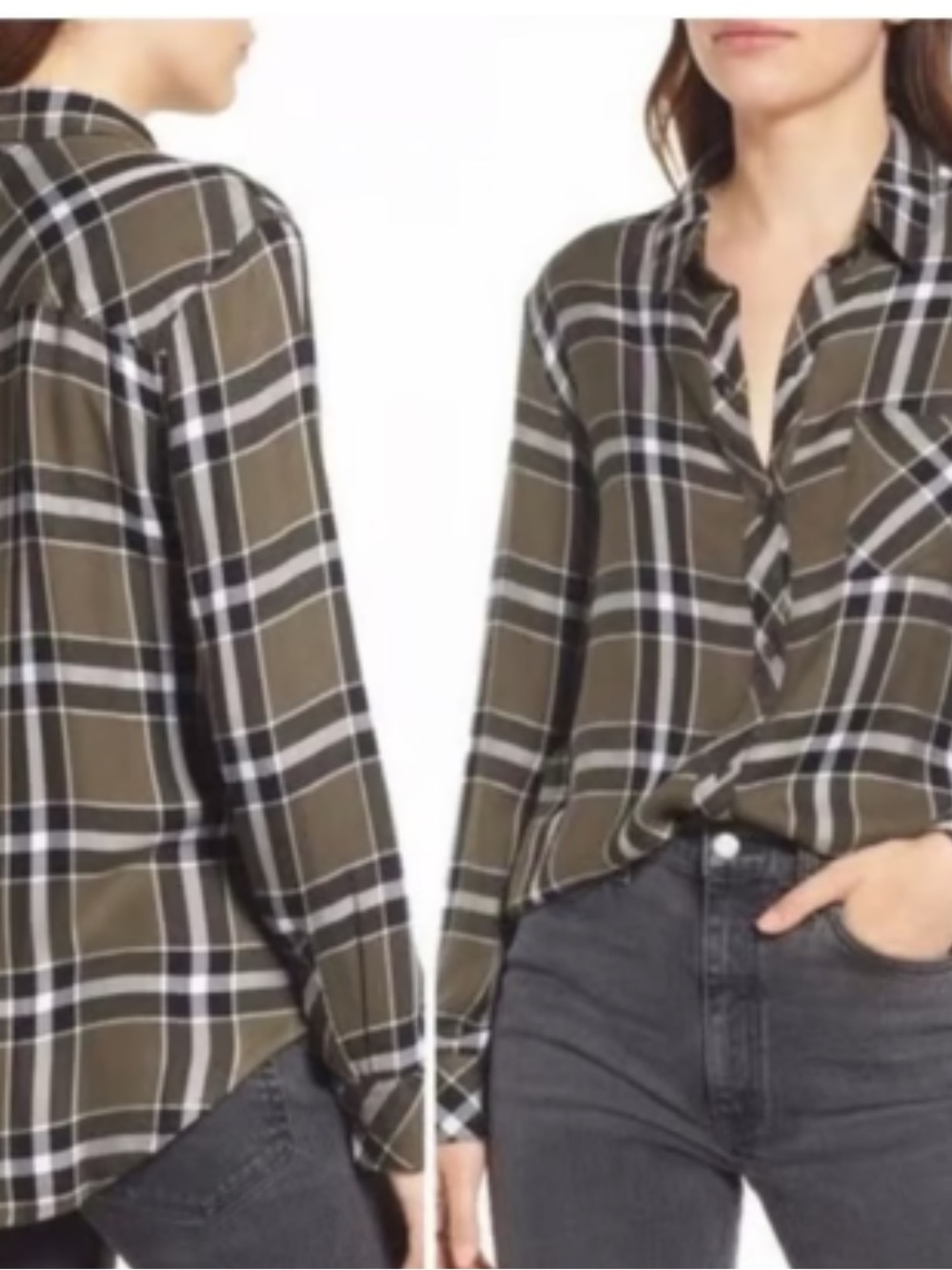 Rails Hunter Plaid Blouse